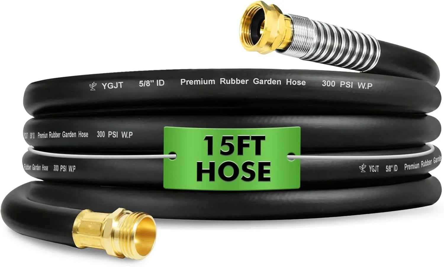 Special Duty Garden Hose 75FT x 5/8, 300psi Working, 1100psi Burst