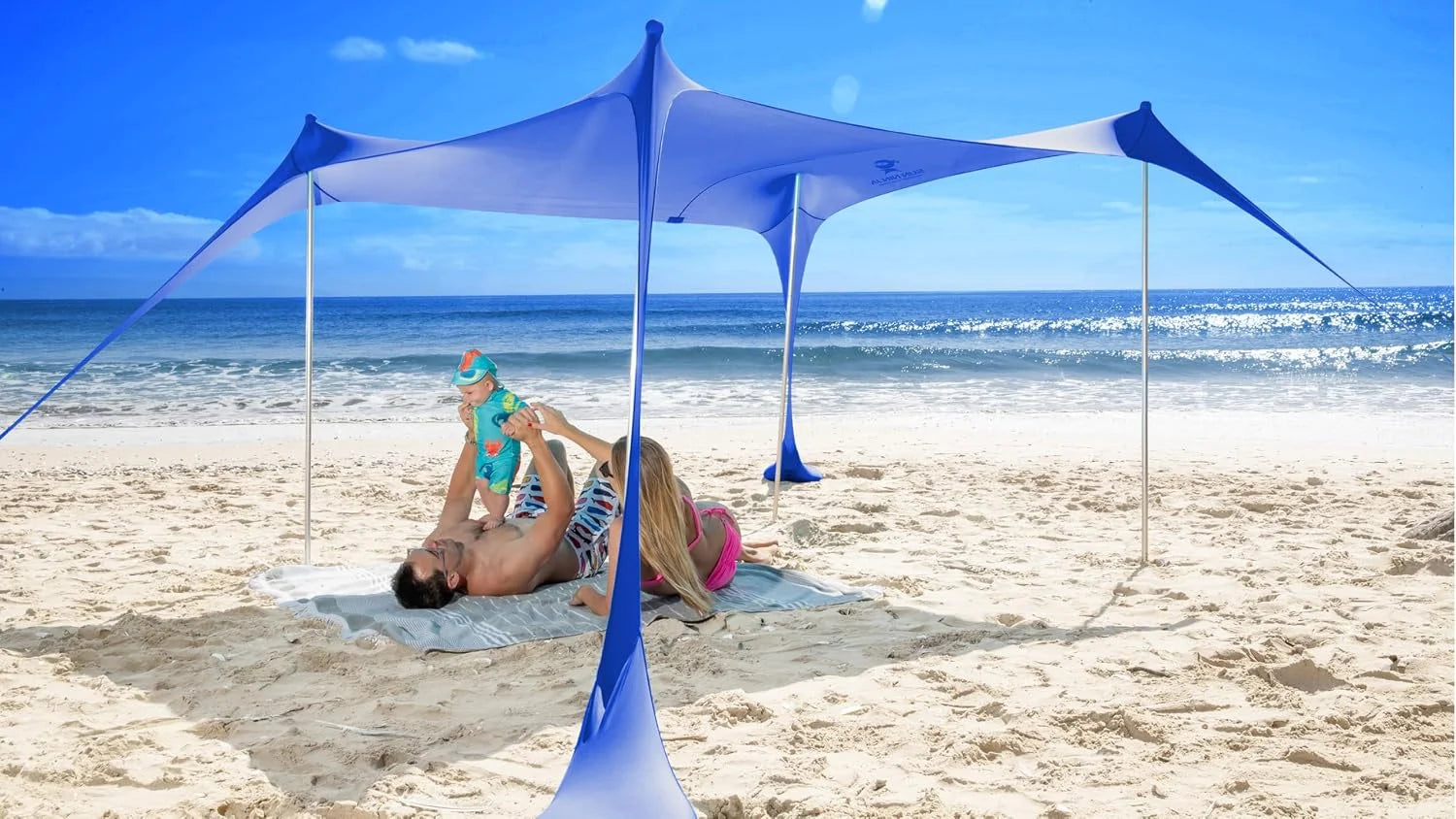 Special Ninja Beach Tent Sun Shelter UPF50+, Easy Pop Up Beach Canopy - Image 5