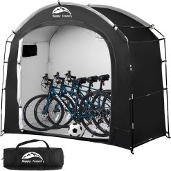 Alternative view of Special Travel Bike Storage Shed Tent, Waterproof Portable Bicycle Cover Shed