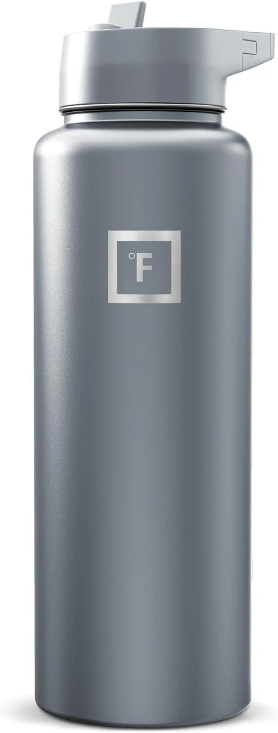 Special FLASK 40 oz Wide Mouth Water Bottle with Straw - Image 3