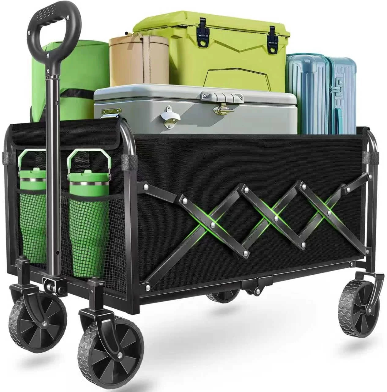 Special Collapsible Wagons Carts Foldable, 500LBS Heavy Duty Wagon Cart Foldable - Image 6