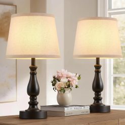 Alternative view of Special Lamps for Bedroom Set of 2, Dimmable, Bulb Included