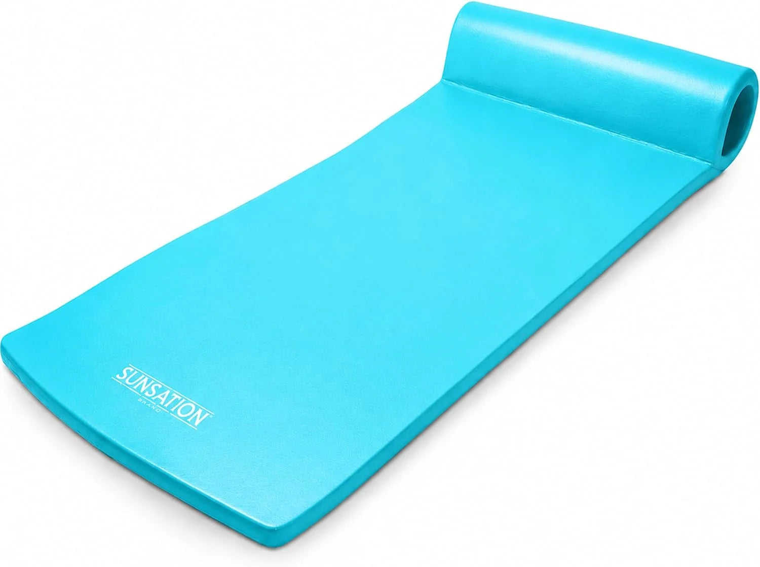 Special Recreation Sunsation 1.75 Thick Foam Pool Float Lounger w/ Headrest for Lounging & Sunbathing in Swimming Pools - Image 8