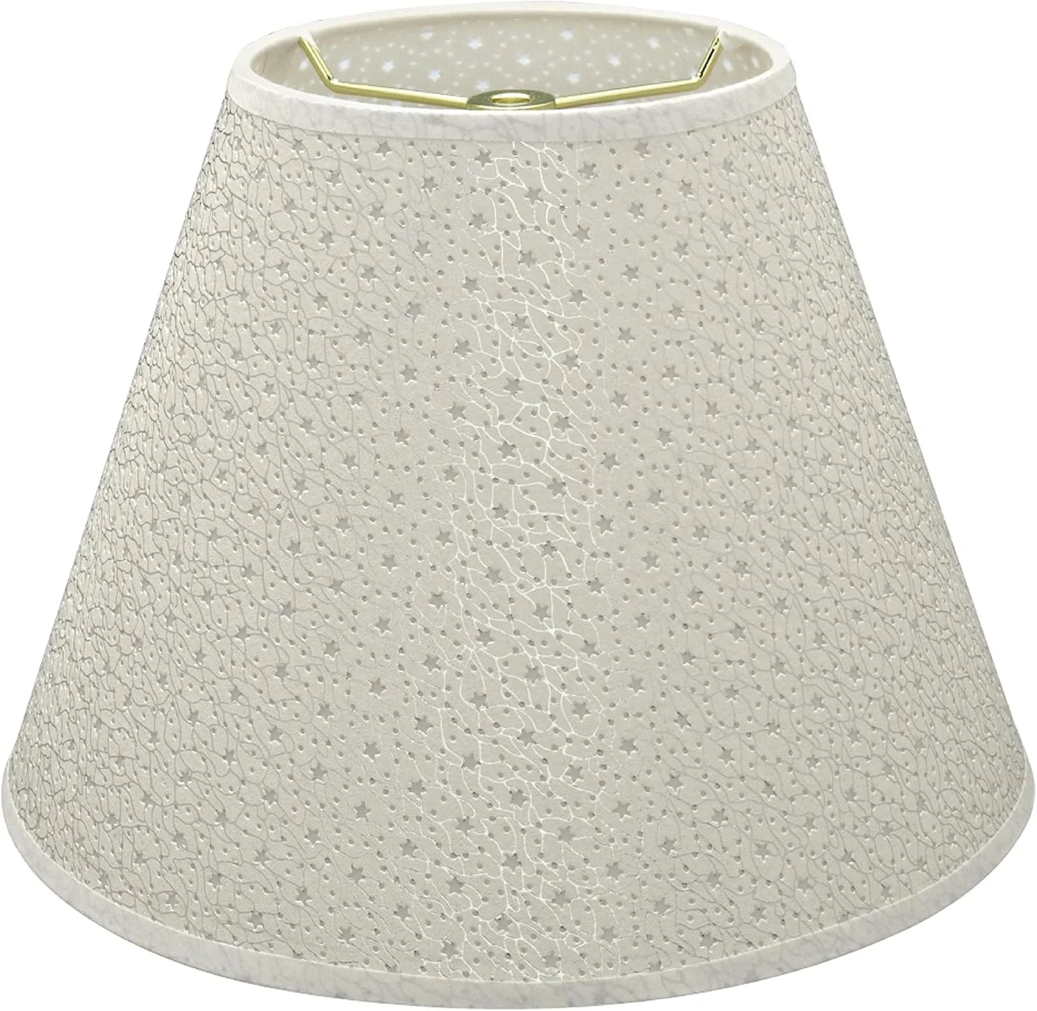 Special Creative 32622 Transitional Empire Shape Spider Construction Lamp Shade in Cider Brown - Image 6