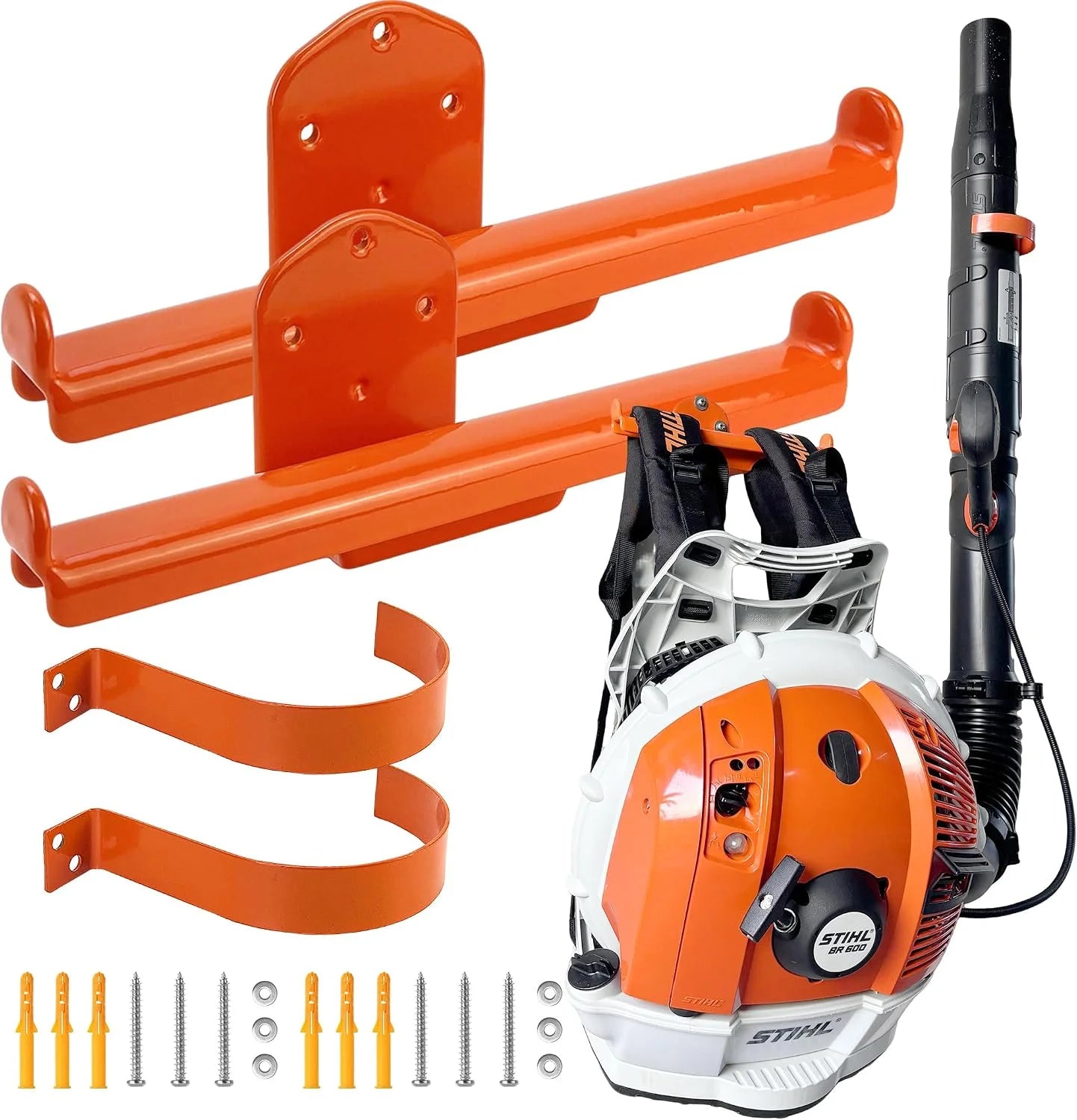 Special Backpack Blower Rack with Tube Hook, 1 Pack Backpack Blower Wall Mount - Image 3