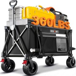 Alternative view of Special Ultra Compact Collapsible Wagon Cart, Lightweight Foldable Wagon with All Terrain Wheels