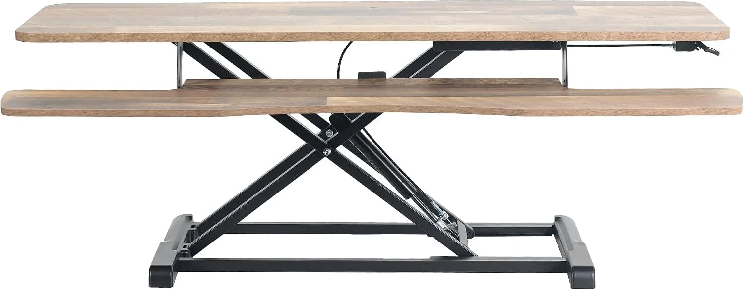 Special 32 inch Desk Converter, K Series, Height Adjustable Sit to Stand Riser, DESK-V000K - Image 17