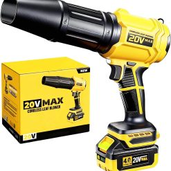 Special Leaf Blower for DEWALT 20V Max Battery, 720-CFM 180-MPH Handheld Electric Brushless Dust Blower with Light " For Yard Cleanup