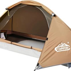 Special 1 Person Tent for Camping Hiking Mountain Hunting Backpacking Tents 4 Season Resistance to Windproof Rainproof