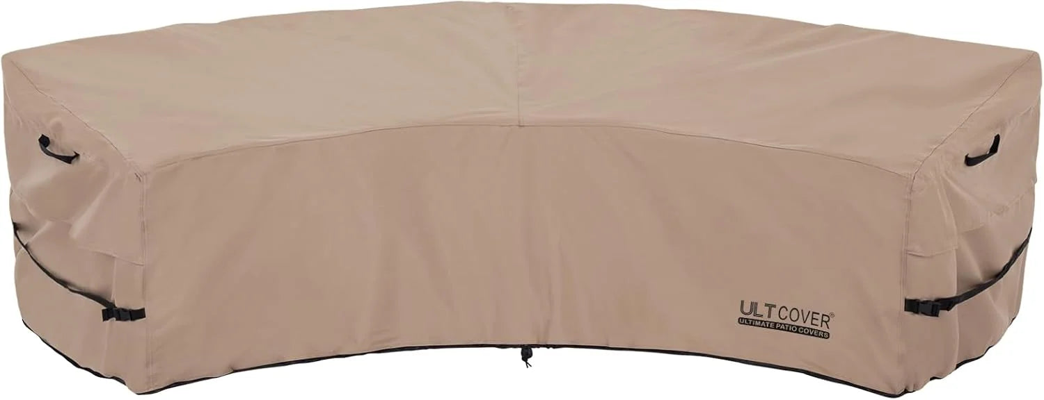 Special ULTCOVER Patio L-Shaped Left Facing Sofa Cover Waterproof for 6-Seater Outdoor Sectional Furniture Couch 85" (Left Side) x 110" - Image 2