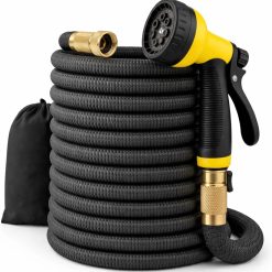Special XpandaHose 75ft Expandable Garden Hose, Lightweight, Ultra Strong 3750D fabric, 4-layer latex core