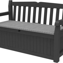 Alternative view of Special Solana 70 Gal Outdoor Storage Bench for Patio and Pool Accessories
