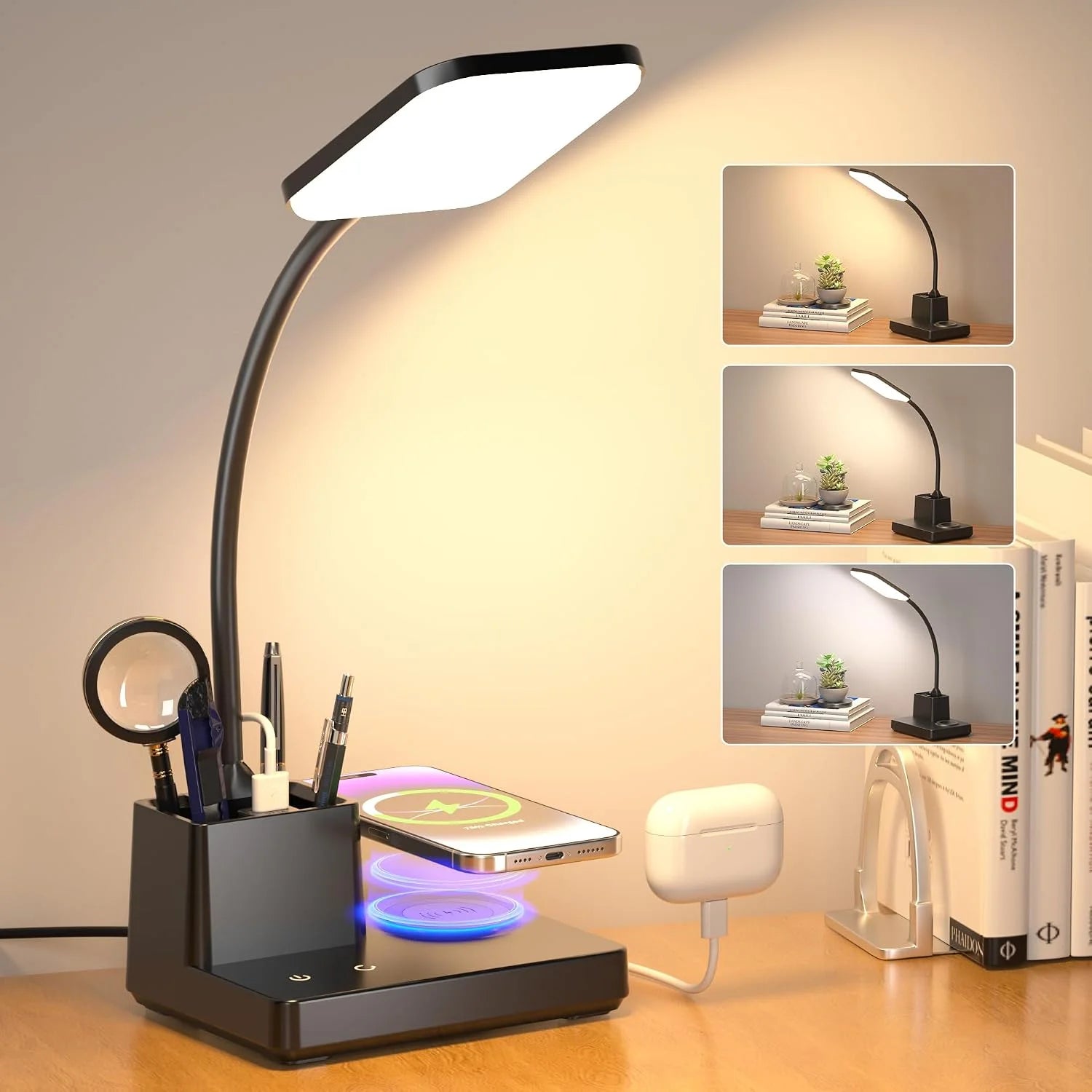 Special Sailstar Desk Lamp, Dimmable, 3-Color Temperature, 800LM - Image 8