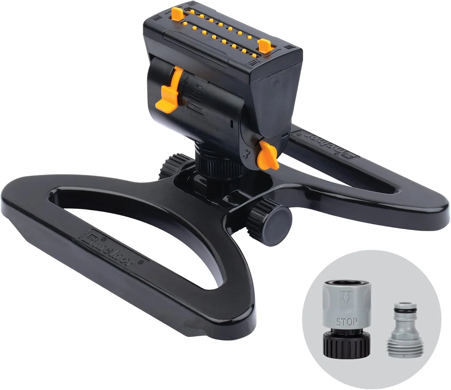 Special Melnor 65178AMZ MiniMax Turbo Oscillating Sprinkler on Tripod, 4000 sq. ft., 4-Way Adjustable - Image 6