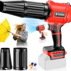 Special Cordless Leaf Blower Compatible for Dewalt 20V Battery(NO Battery), Mini Turbo Jet Blower with 2 Nozzles – For Yard Cleanup