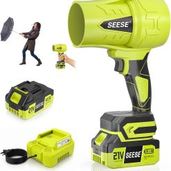 Special Cordless Leaf Blower: 150 MPH 600 CFM Turbo Jet, Lightweight 1.45 lb Battery Powered Handheld Blower for Yard Leaves