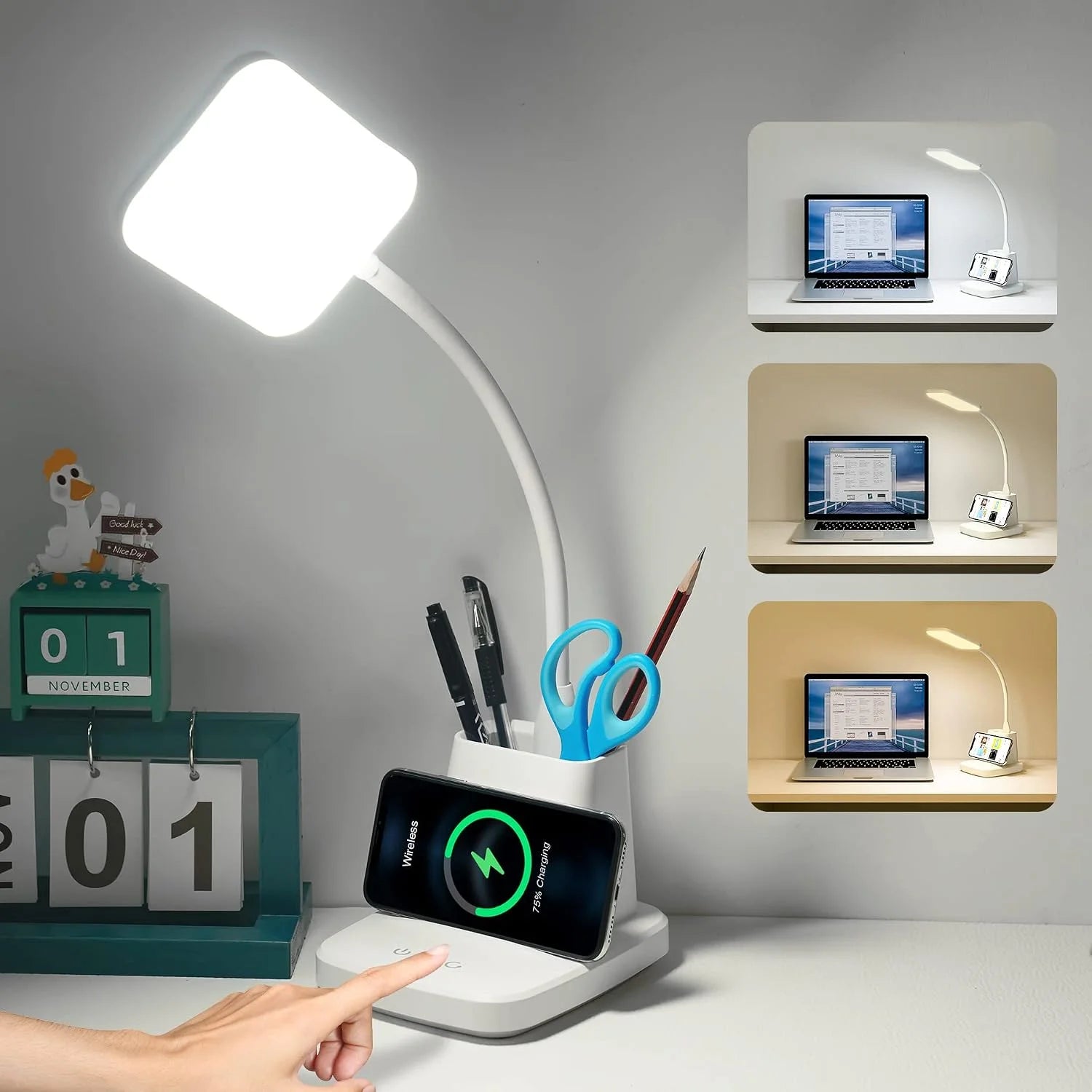 Special Sailstar Desk Lamp, Dimmable, 3-Color Temperature, 800LM - Image 5