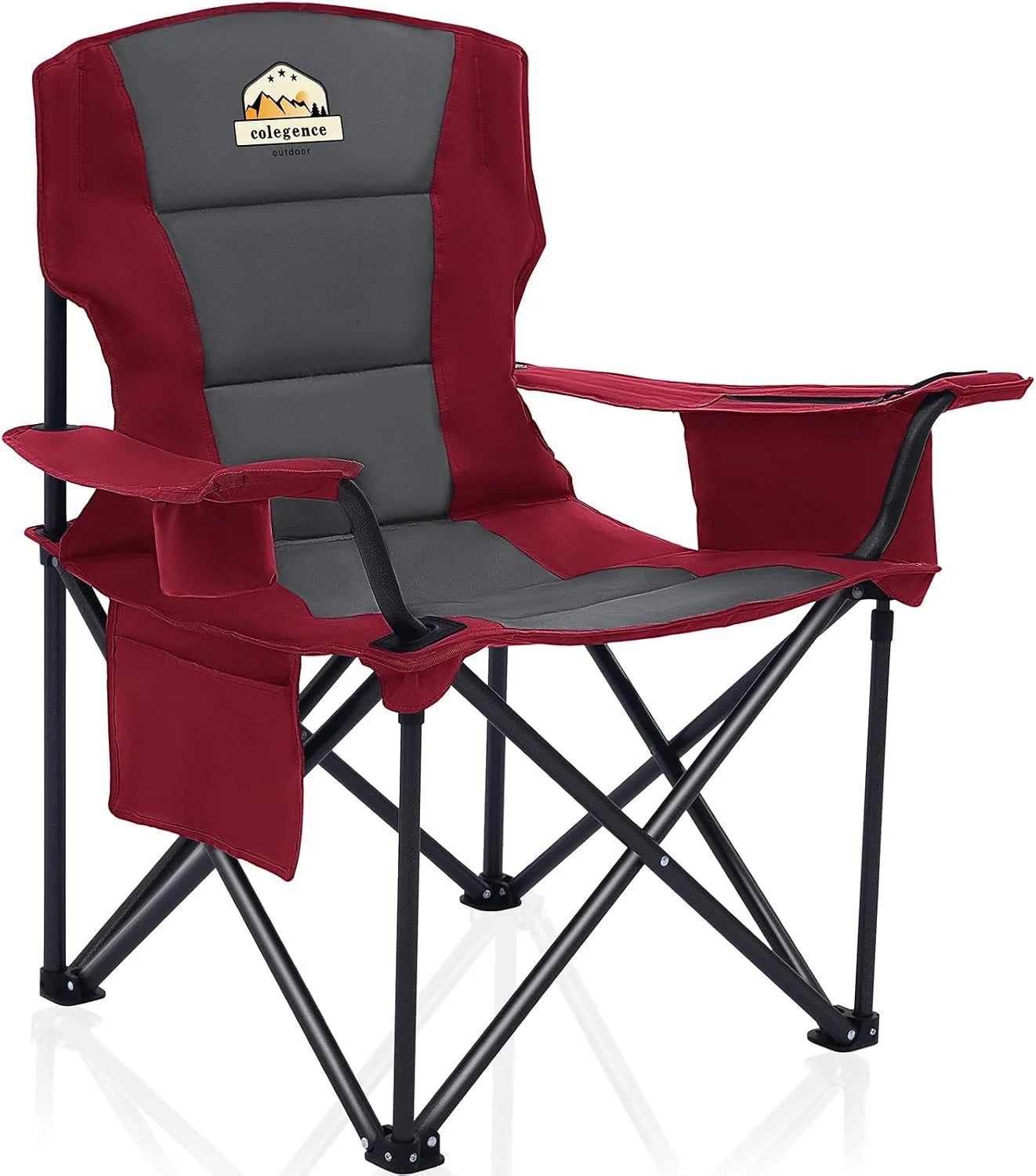 Special Oversized Heavy Duty Camping Chairs 2 Pack, 450 LBS Support Extra Wide Folding Portable Outdoor Chair - Image 12
