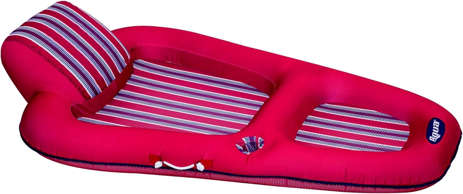 Special Aqua Luxury Water Pool Lounge, Extra Large, Inflatable Pool Floats for Adults with Headrest - Image 3