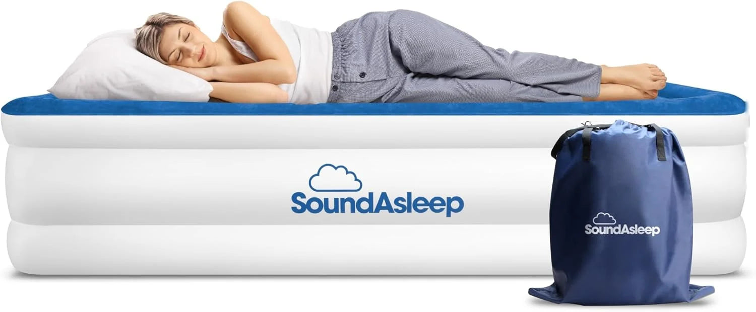 Special Dream Series Luxury Air Mattress with ComfortCoil Technology & Built-in High Capacity Pump for Home - Image 5