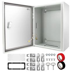 Special Outdoor Electrical Box 20 x 16 x 8" Nema 4X Enclosure Weatherproof Electrical Junction Box Waterproof Electrical Enclosure Lockable