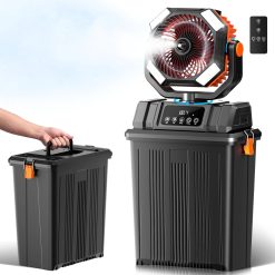 Special Etholzon 40000mAh Misting Fans for Outside, 15L Large Tank Portable Misting Fan, Wide 270° Coverage for Camping Patio