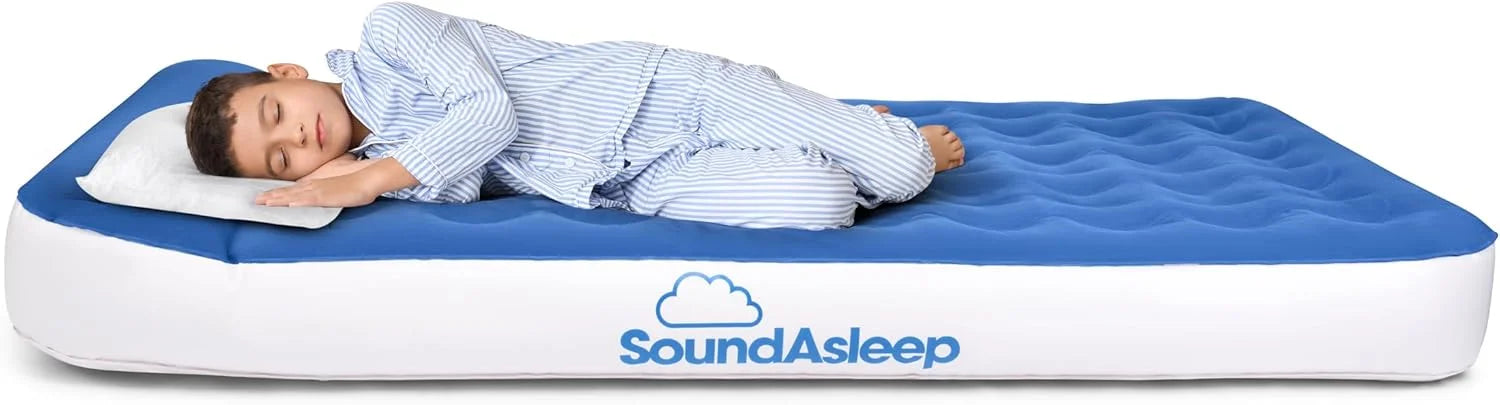 Special Dream Series Luxury Air Mattress with ComfortCoil Technology & Built-in High Capacity Pump for Home