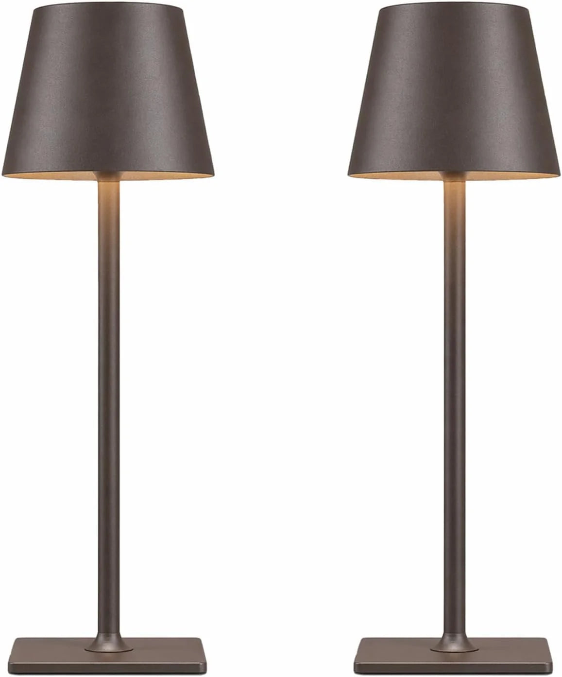 Special Yogaret 4 Pack Gold Rechargeable Led Cordless Table Lamps