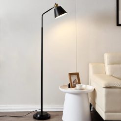 Alternative view of Special 65.3 Floor Lamp, Adjustable Head, Bulb Included, Dual-Base Industrial Standing Lamp