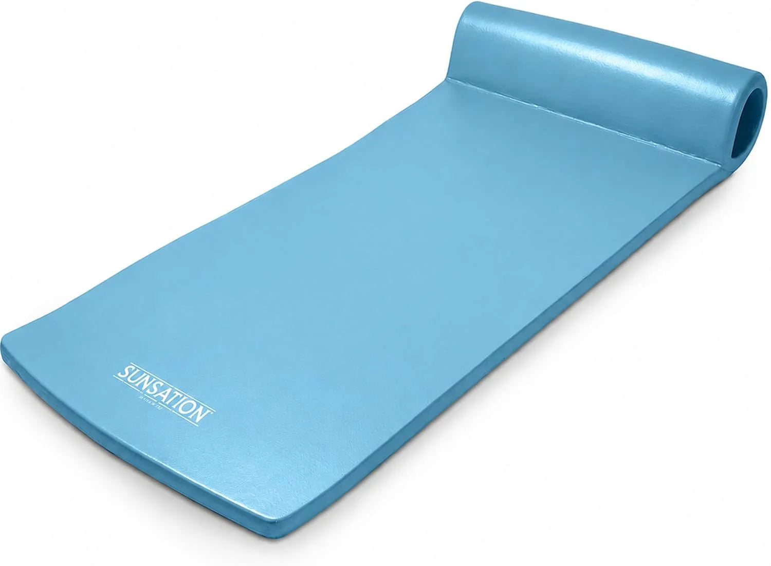 Special Recreation Sunsation 1.75 Thick Foam Pool Float Lounger w/ Headrest for Lounging & Sunbathing in Swimming Pools - Image 9