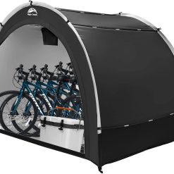 Special Happy Travel Outdoor Waterproof Bike Storage Tent Shed for 2/3/4/6/8 Bikes