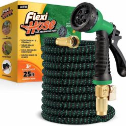 Alternative view of Special Hose with 8 Function Nozzle, 50FT " Lightweight Expandable Garden Hose, No-Kink Flexibility