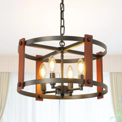 Special Farmhouse Chandelier, Modern Hanging Pendant Lighting
