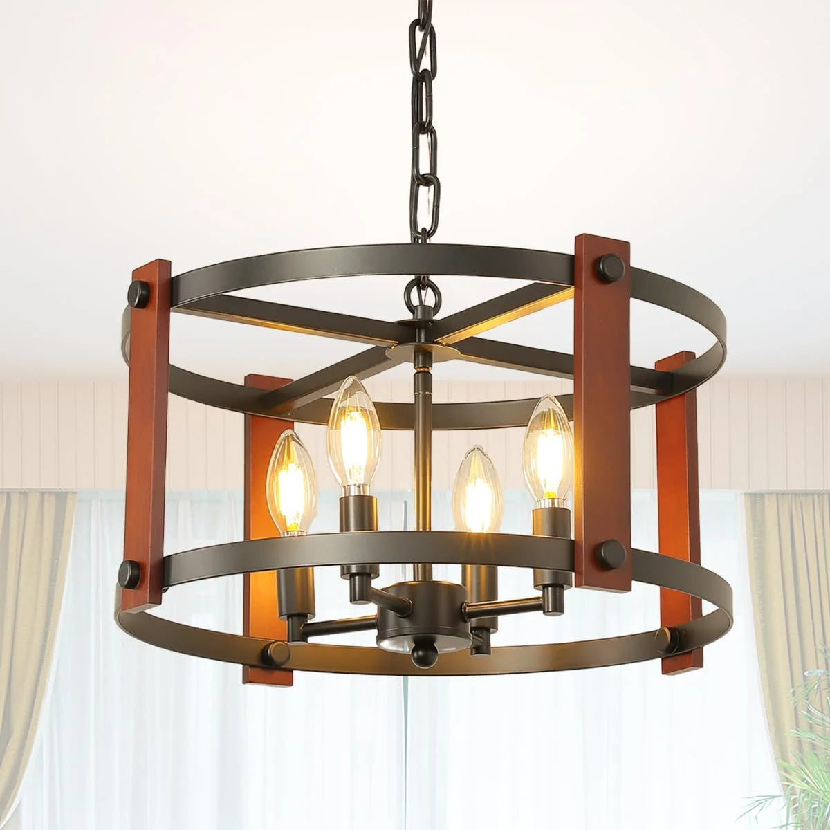 Special Farmhouse Chandelier, Modern Hanging Pendant Lighting