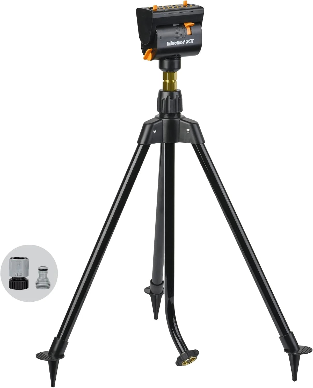 Special Melnor 65178AMZ MiniMax Turbo Oscillating Sprinkler on Tripod, 4000 sq. ft., 4-Way Adjustable - Image 5