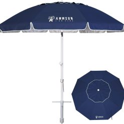 Alternative view of Special AMMSUN 8 Feet Large Beach Umbrella with Sand Anchor Heavy Duty High Wind