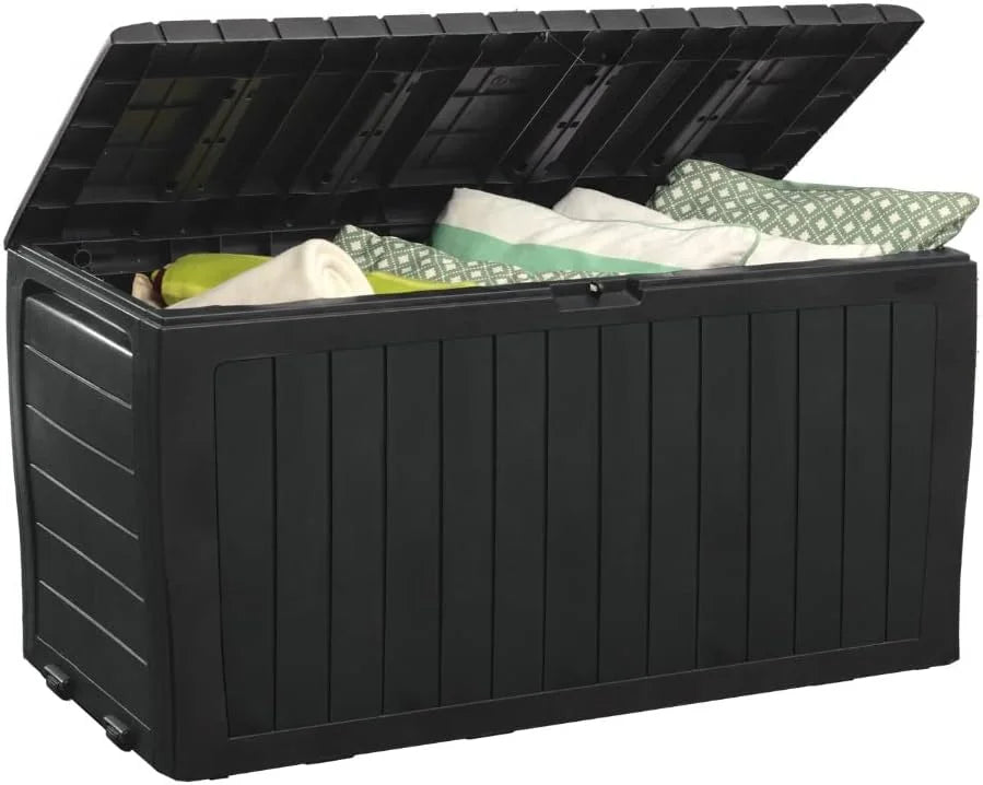 Special Marvel Plus 71 Gallon Resin Deck Box-Organization and Storage for Patio Storage Box Outdoor Cushions - Image 6