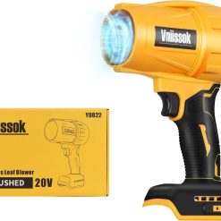 Special Cordless Leaf Blower Dust Blower for DEWALT 20V Battery, High-Speed Motor Handheld Jet Fan Air Blower for Patio Cleaning