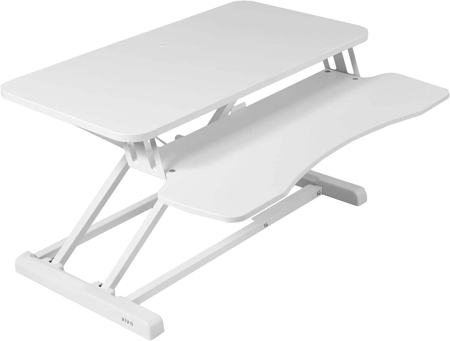 Special 32 inch Desk Converter, K Series, Height Adjustable Sit to Stand Riser, DESK-V000K - Image 14