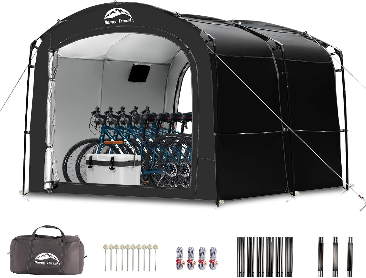 Special Travel Bike Storage Shed Tent, Waterproof Portable Bicycle Cover Shed