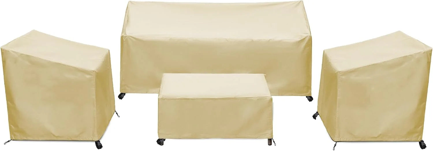 Special Baner Garden Patio Furniture Covers,Outdoor Furniture Cover Waterproof,Patio Furniture Set Covers for 4 Piece Outdoor Conversation Set