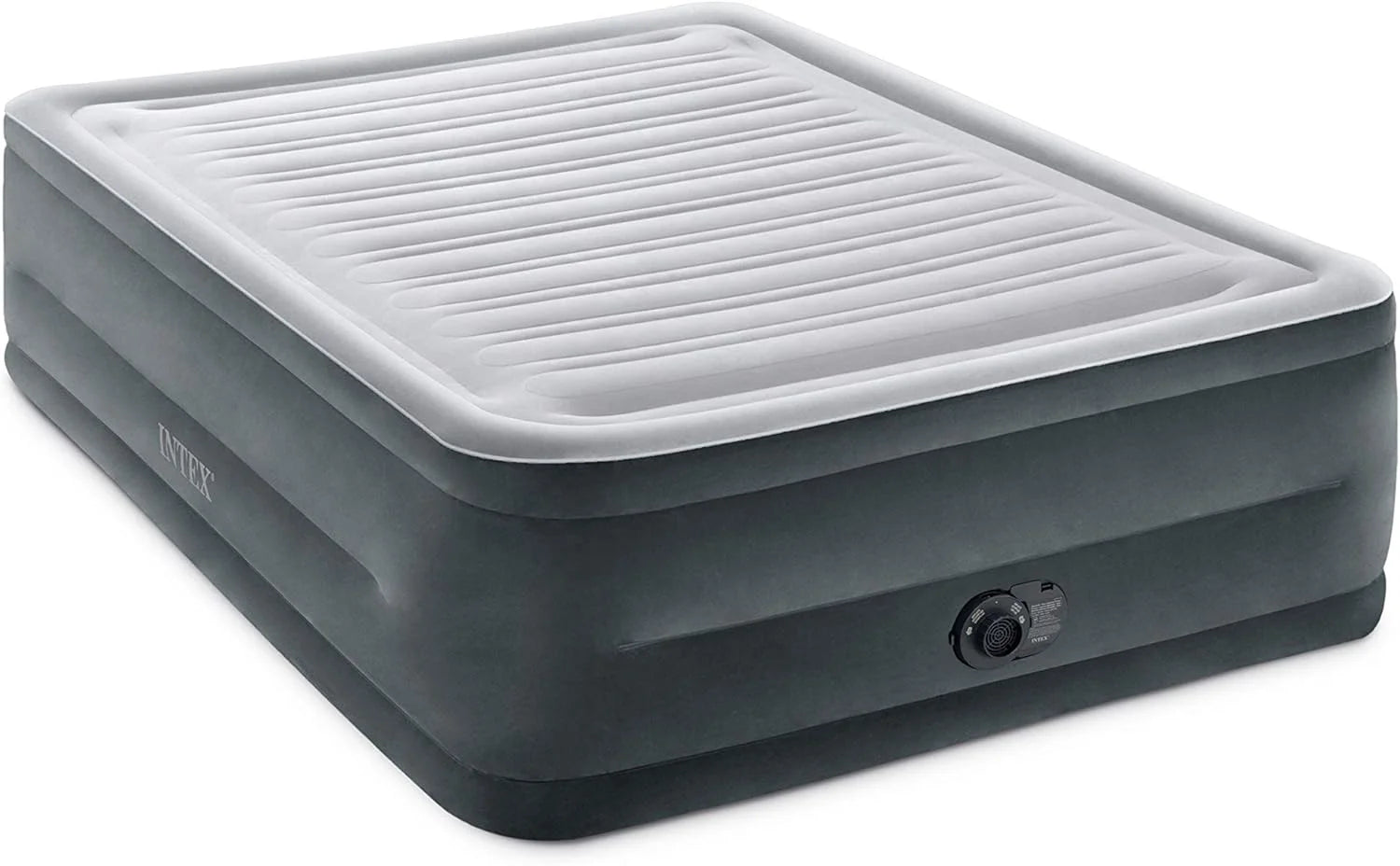 Special 64417ED 22in Queen Dura-Beam Comfort Plush High-Rise Inflatable Air Mattress with Built in Pump for Travel - Image 2