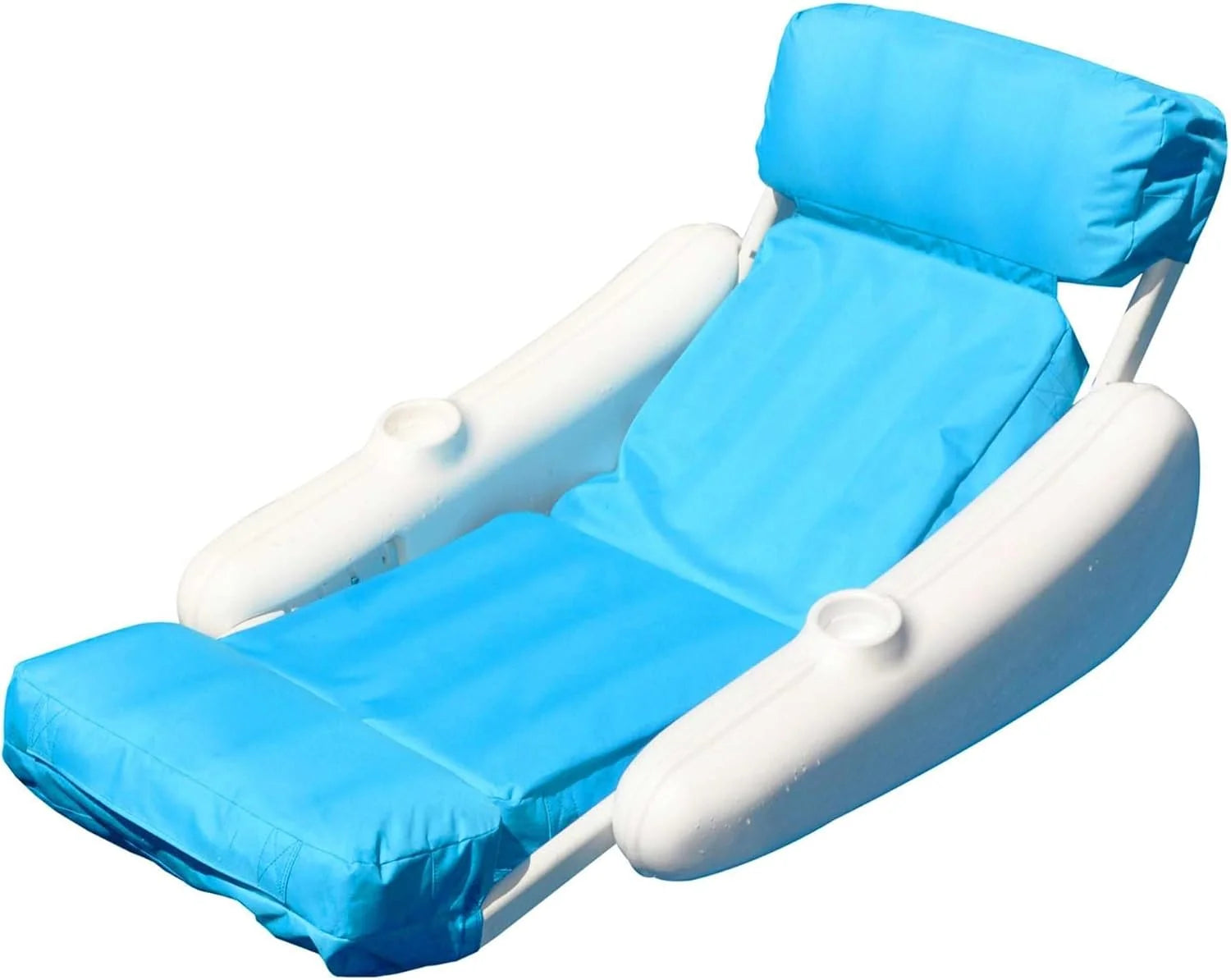 Special ORIGINAL 10010M Sunchaser Padded Luxury Lounge Chair Pool Float, Molded Frame & Pontoon Design - Image 6