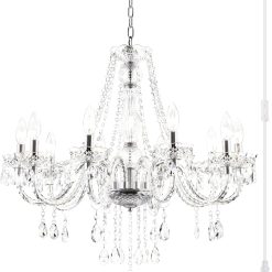 Special Crystal Clear Chandelier 5-Light Pendant Ceiling Lighting Fixture