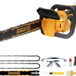 Alternative view of Special Cordless Mini Chainsaw for De-Walt 20V Max Battery, 1000W Brushless Electric Chainsaw with Dual Safety Lock