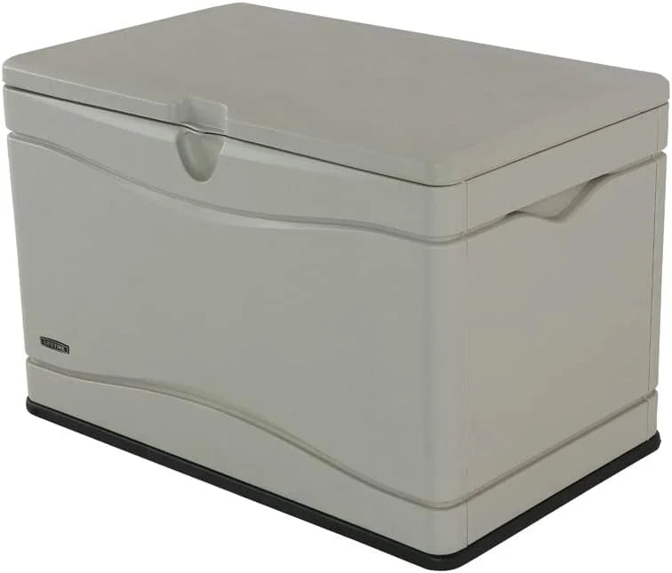 Special LIFETIME 60186 Heavy-Duty Outdoor Storage Deck Box, 116 Gallon, Desert Sand/Brown - Image 2