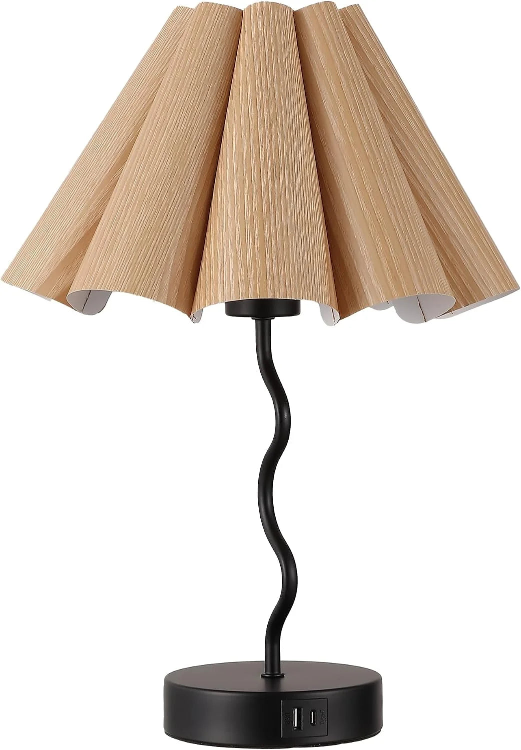 Special Pleated Table Lamp, Modern Lamp for Bedroom Home Office Decor - Image 2