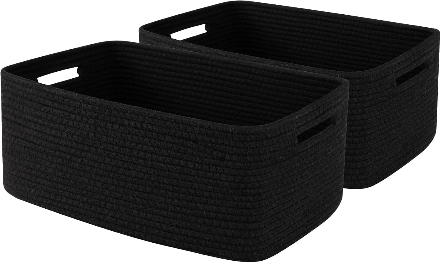 Special Large Storage Basket for Organizing, Woven Rope Basket for Shelves, Closet Organizer Bins for Clothes, Blanket