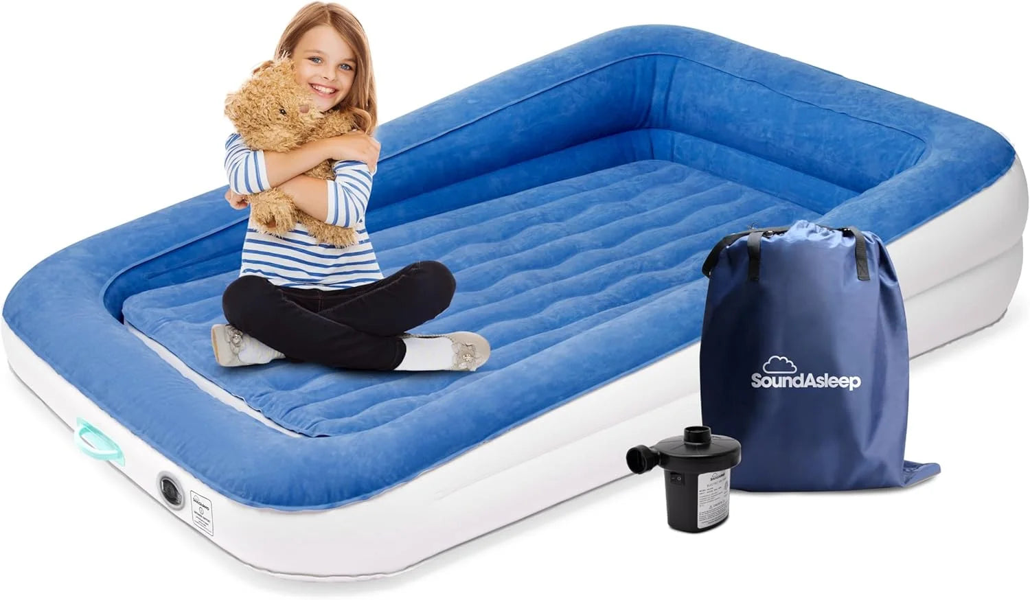 Special Dream Series Luxury Air Mattress with ComfortCoil Technology & Built-in High Capacity Pump for Home - Image 6