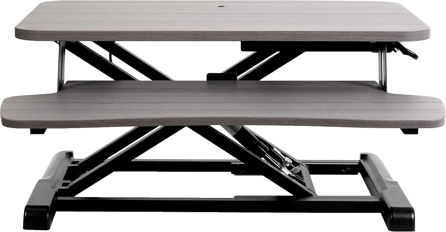 Special 32 inch Desk Converter, K Series, Height Adjustable Sit to Stand Riser, DESK-V000K - Image 19